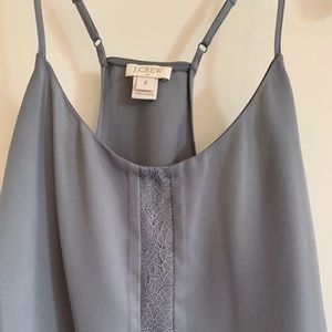 Jcrew gray racerback Cami